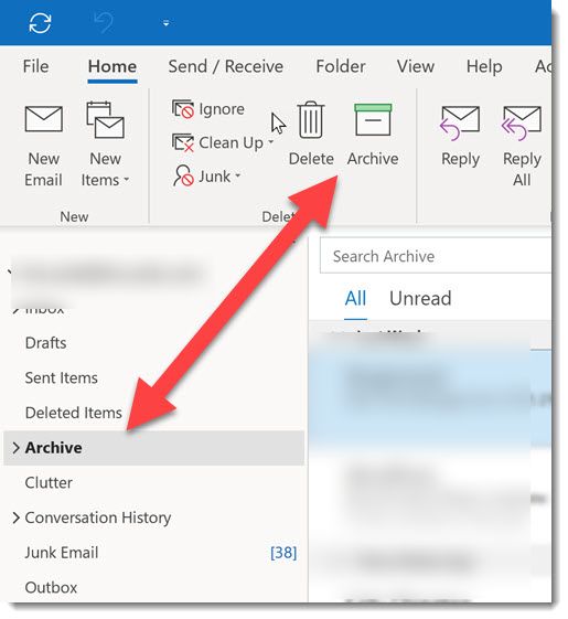 Retrieve Emails From Outlook Archive Folder Manually How To